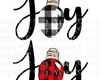 Joy with interchangable light bulb graphic | SVG | Sublimation