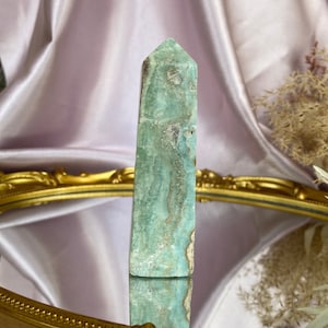Blue Aragonite Point, Blue Aragonite Point, Blue Aragonite Crystal, 180 grams image 9
