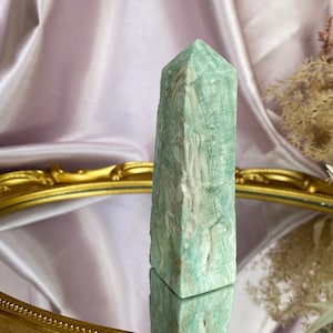 Blue Aragonite Point, Blue Aragonite Point, Blue Aragonite Crystal, 180 grams image 5
