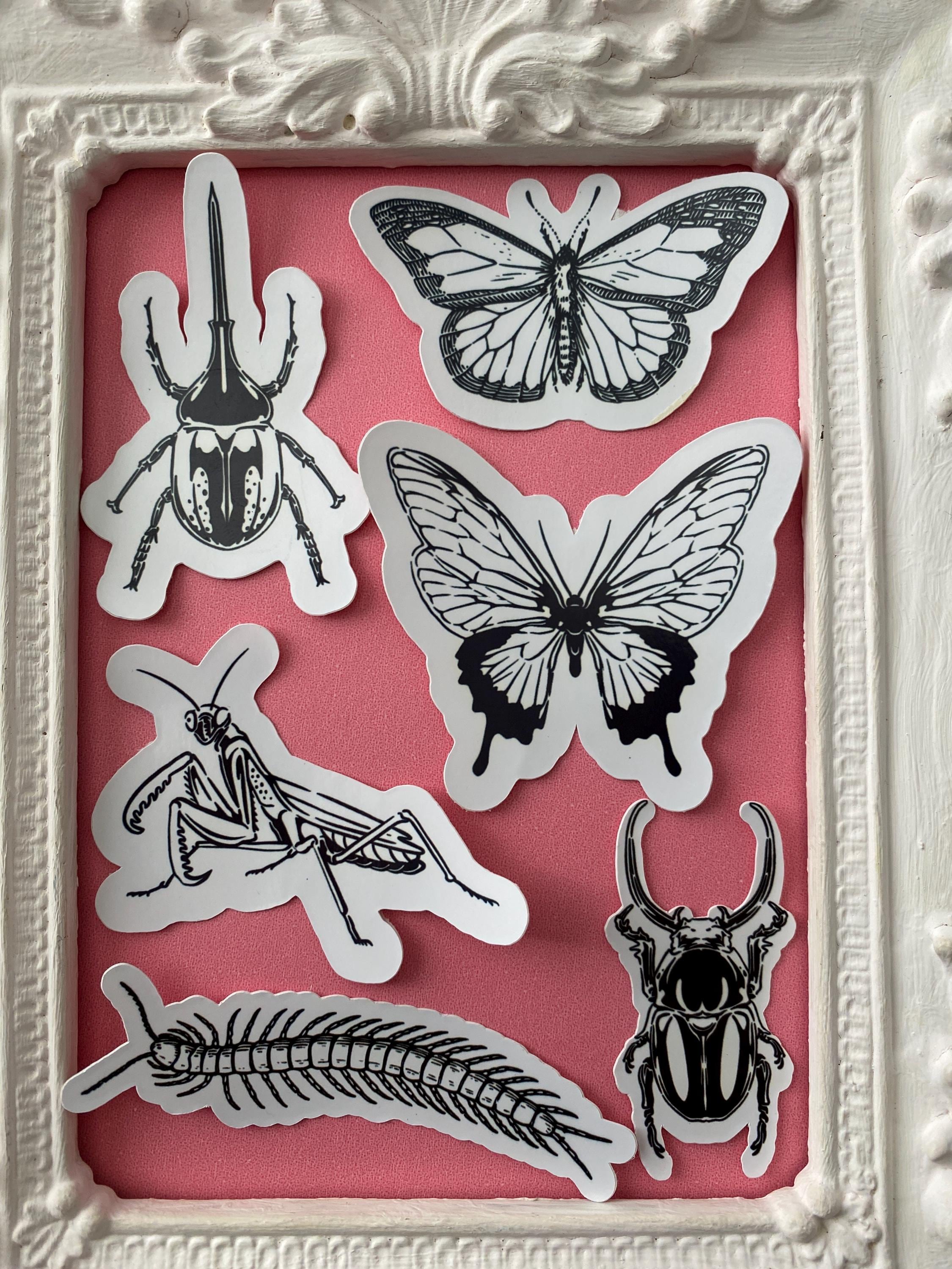 Insect Buggy Sticker Pack Waterproof Decals - Etsy
