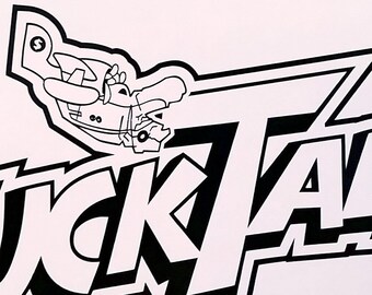 DuckTales Logo Decal