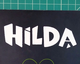 Decalque do logotipo Hilda