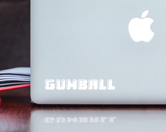 Decalque do logotipo do Gumball