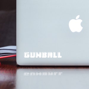Gumball Logo Decal