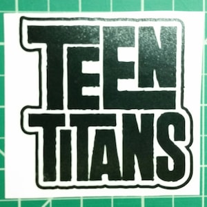 Decalque do logotipo dos Jovens Titãs