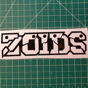 ZOIDS Logo Decal