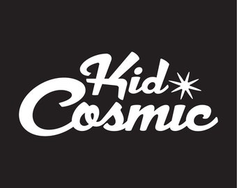 Decalque do logotipo Kid Cosmic