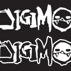 Digimon V-Pet Logo Decal