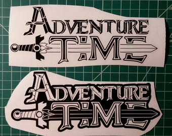 Adventure Time Logo Decal
