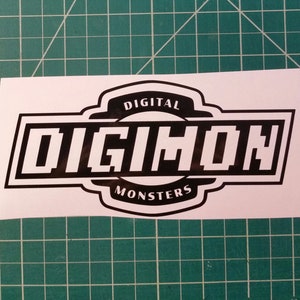 Digimon Logo Decal