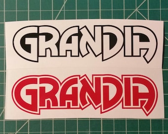 Decalque do logotipo Grandia
