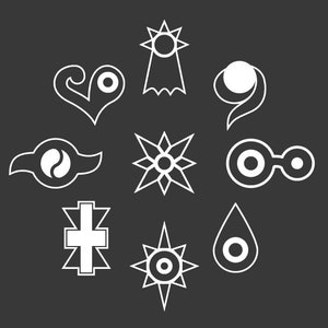Digimon Digicrest Decals