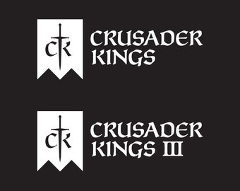 Decalque do logotipo Crusader Kings