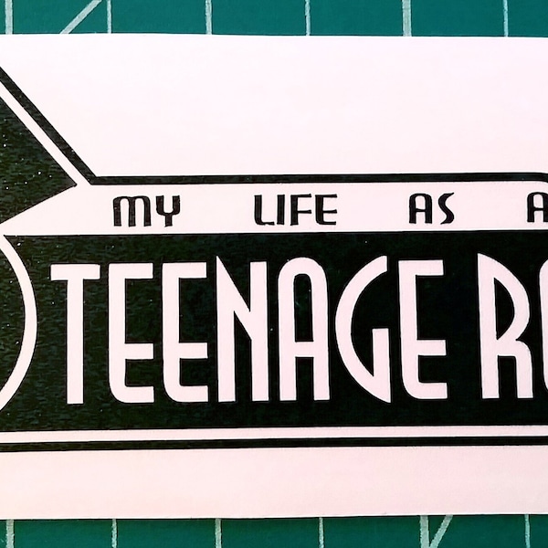 My Life As A Teenage Robot Logo Decal