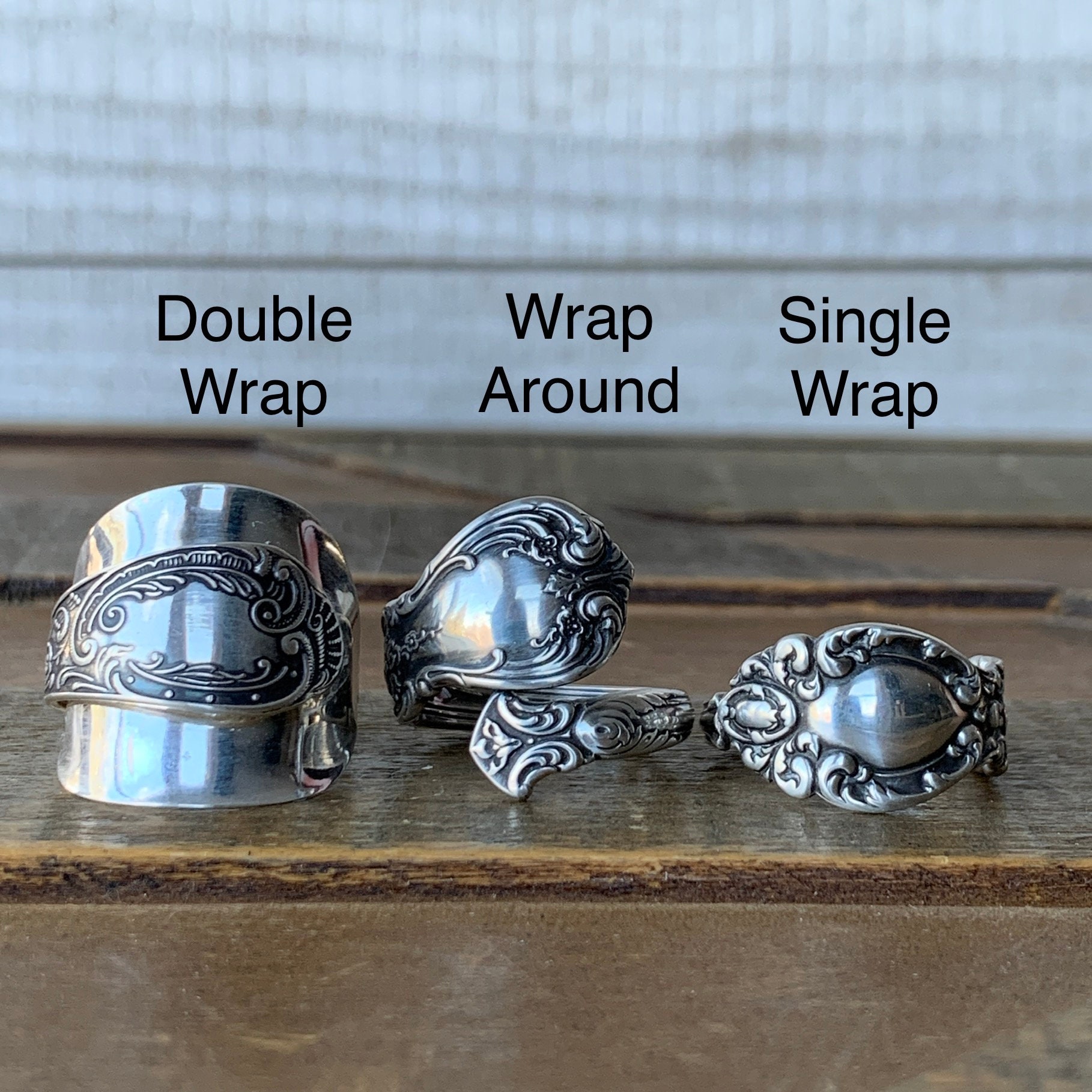 Unique Spoon Ring Sterling Silver Statement Ring Vintage Jewelry Shield Ring Etsy UK