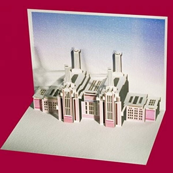 Battersea Power Station, Handmade Laser Cut Pop Up Card POP63