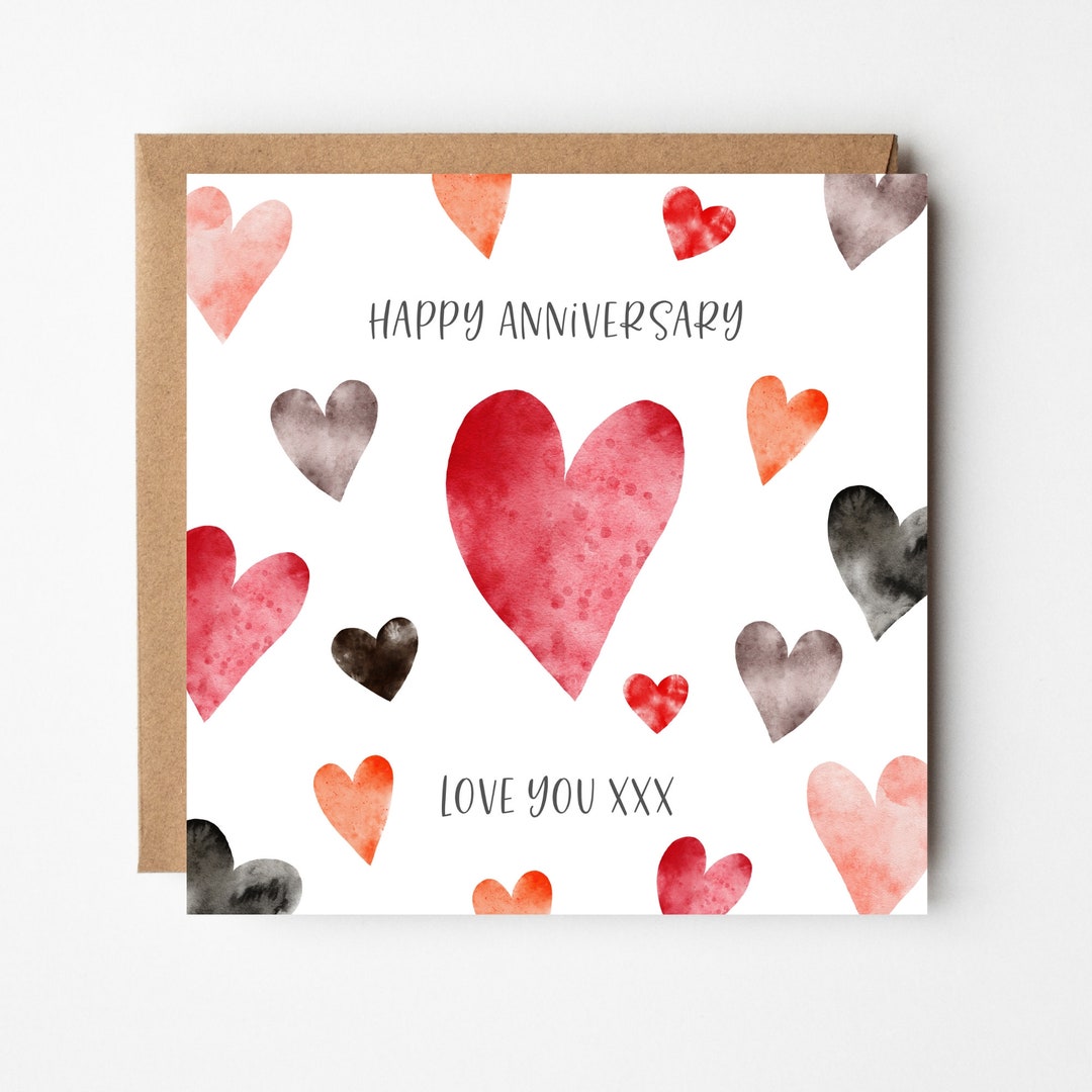 girlfriend boyfriend Anniversary Card 5065 | thortful