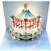 Birthday Card | Carousel Happy Birthday Card |  Laser Cut Pop Up Card | Birthday Pop Up Card | Carousel Card |Made in the UK 