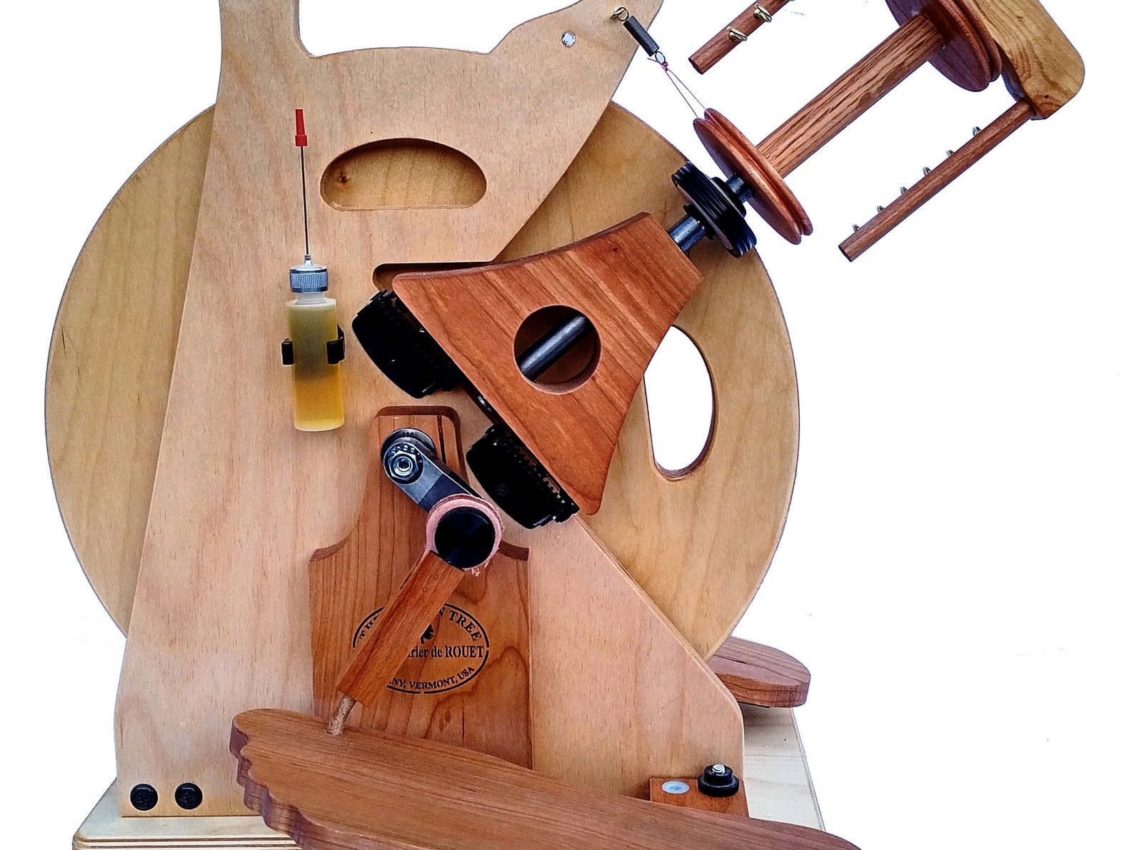 Merlin Tree HitchHiker Double Treadle Spinning Wheel Etsy