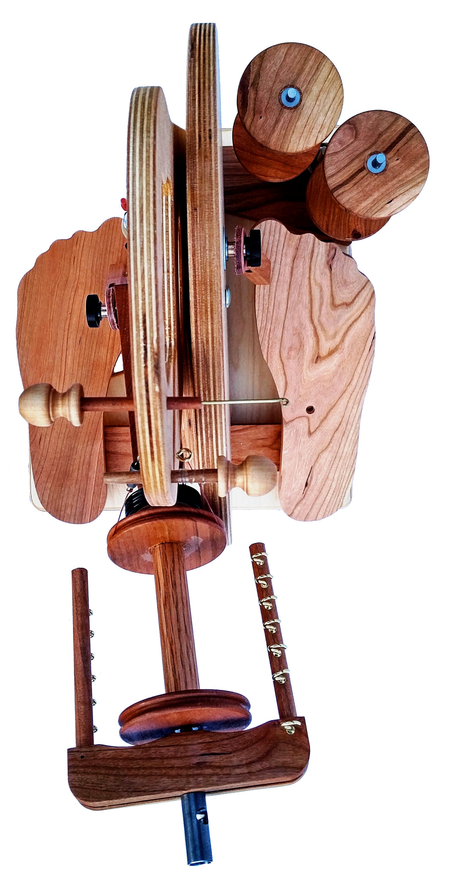 Merlin Tree HitchHiker Double Treadle Spinning Wheel Etsy