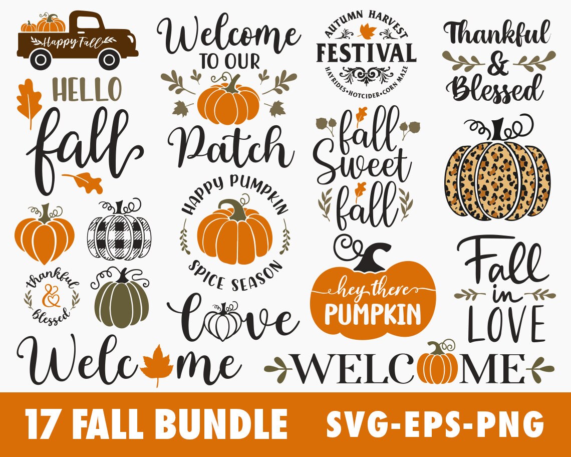 Happy Fall Svg - Etsy, image size:1140x912