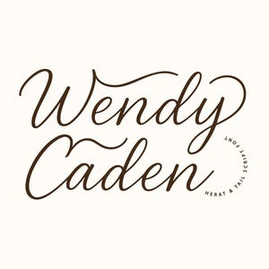 Script Font, Font with Hearts, Font with Tails, Heart Font, Wedding Font, Cursive Font, Font for Cricut, Script Font SVG - Wendy Caden Font