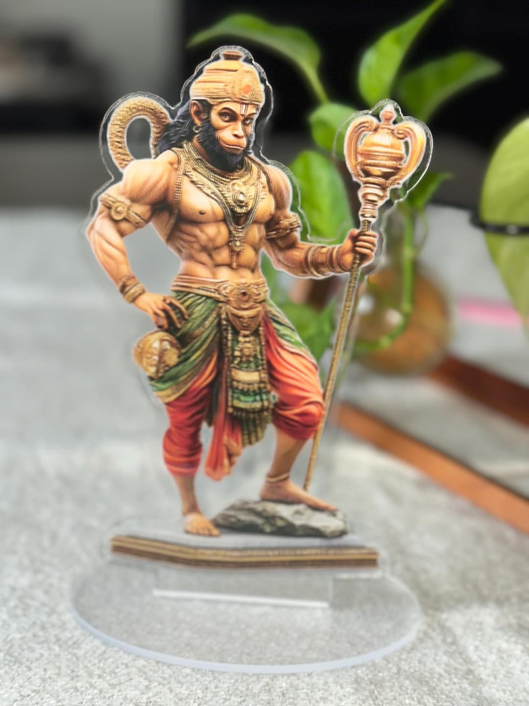 Hanuman/ Anjineya Swamy God - 2D Decor Laminate - Etsy