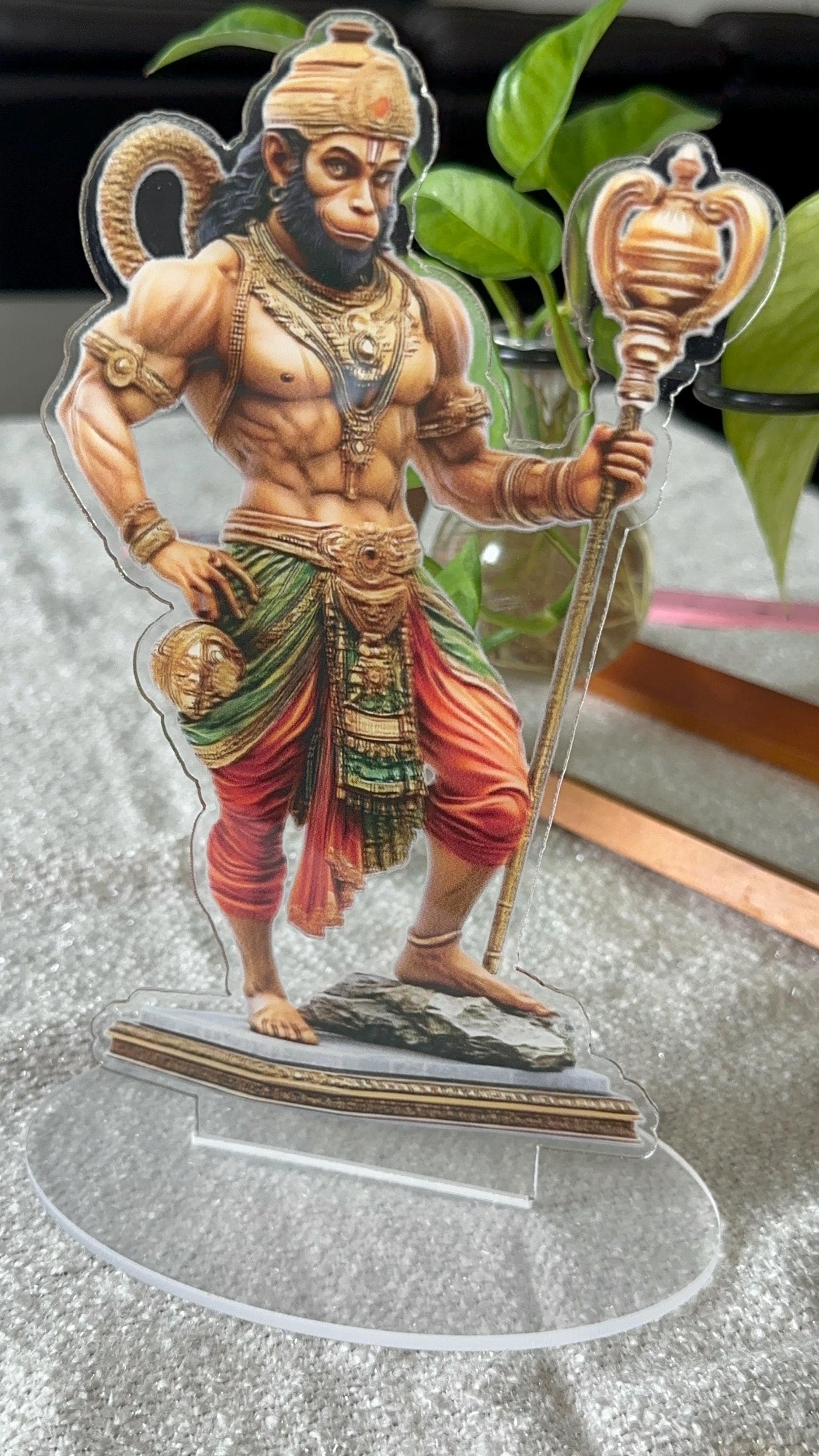 Hanuman/ Anjineya Swamy God - 2D Decor Laminate - Etsy