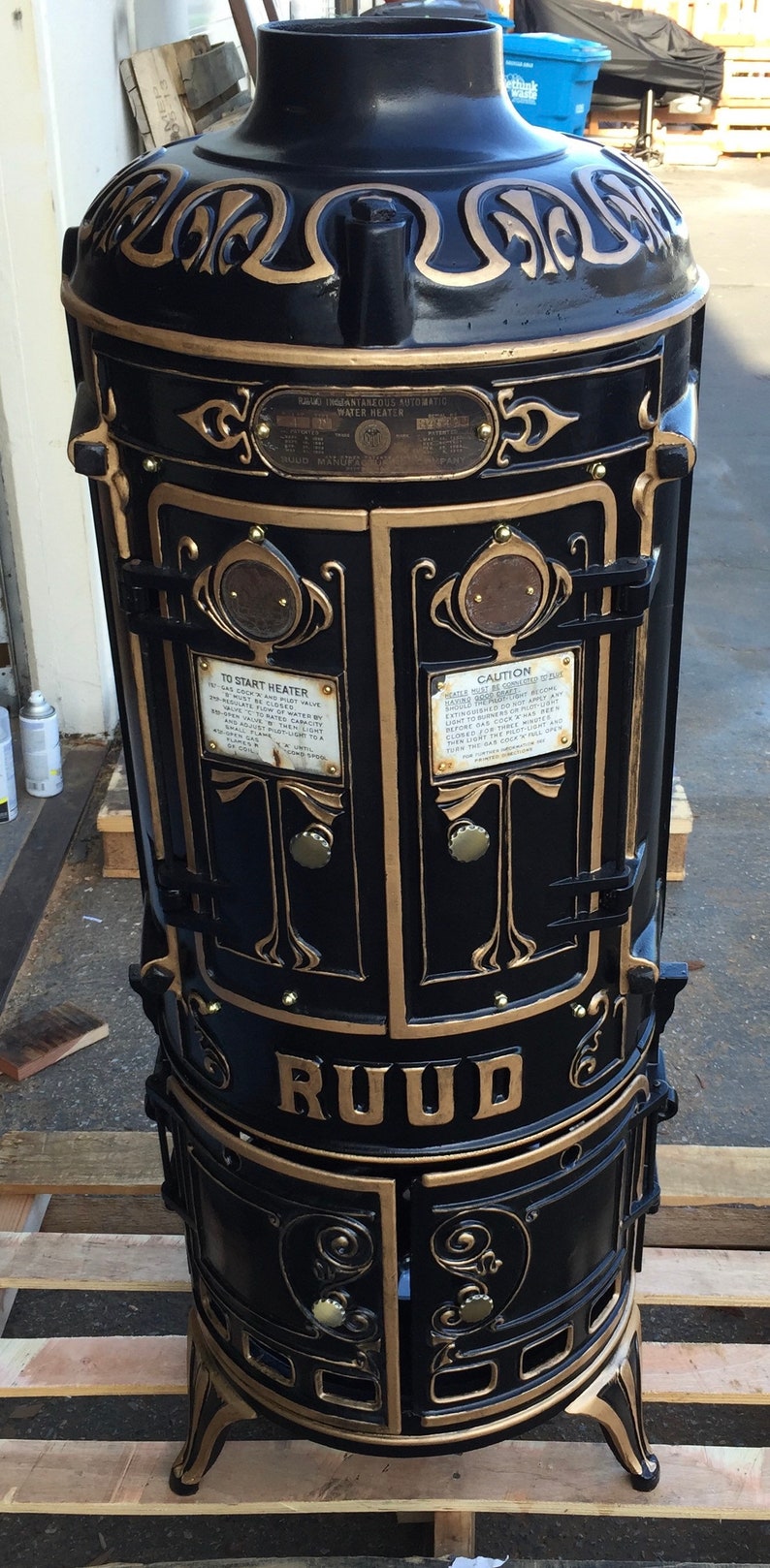 Antique Water Heaters Antique Water Heater from "Quirky DIY