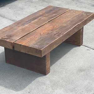 Rustic Low Tokyo style table