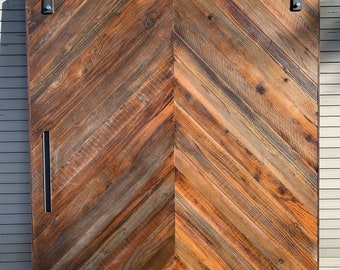 Reclaimed wood Barn Door