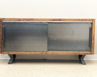 Rustic industrial Credenza