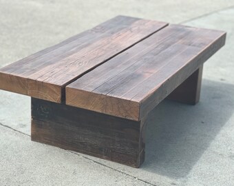 Rustic Low Tokyo Style Table - Etsy