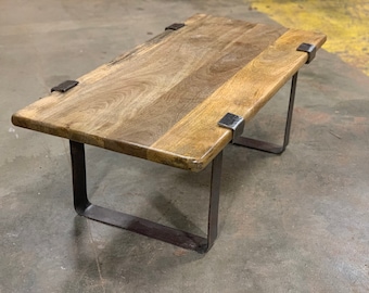 Reclaimed wood coffee table