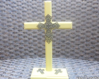 Small Freestanding Cross Paint Your Own Ceramic Keepsake