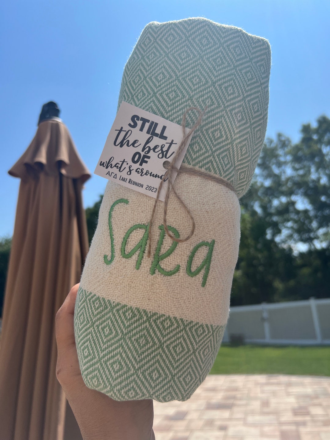 Personalized Reunion Gift,personalized Beach Towel, Party Favor, Beach