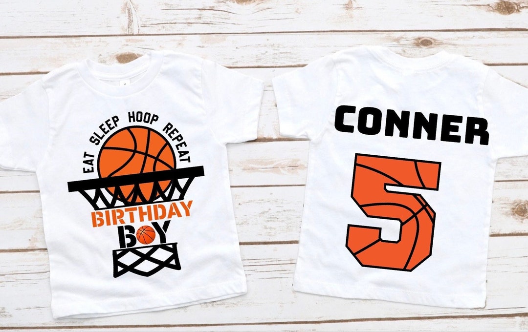 Birthday Boy Basketball T-shirt-5th Birthday-birthday Boy Shirt ...