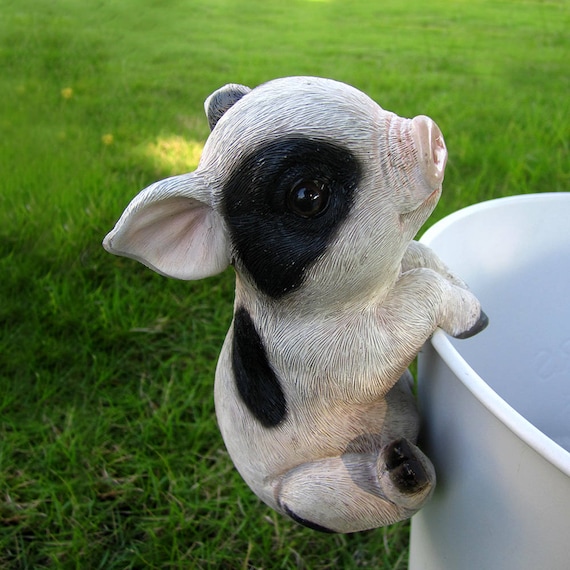 Polyresin Cute Animal Pot Hangers Home & Garden Planter Etsy UK