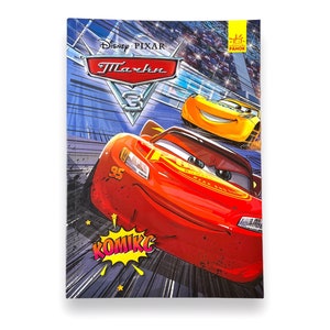Ukrainian book. &quot;Cars 3 Movie Graphic Novel&quot;. &quot;Disney Comics&quot; series. New. «Тачки 3». Серія «Комікси Дісней». 64 ст. 2021 р. Нова.