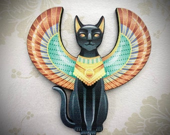 Sphinx Cat Brooch Etsy