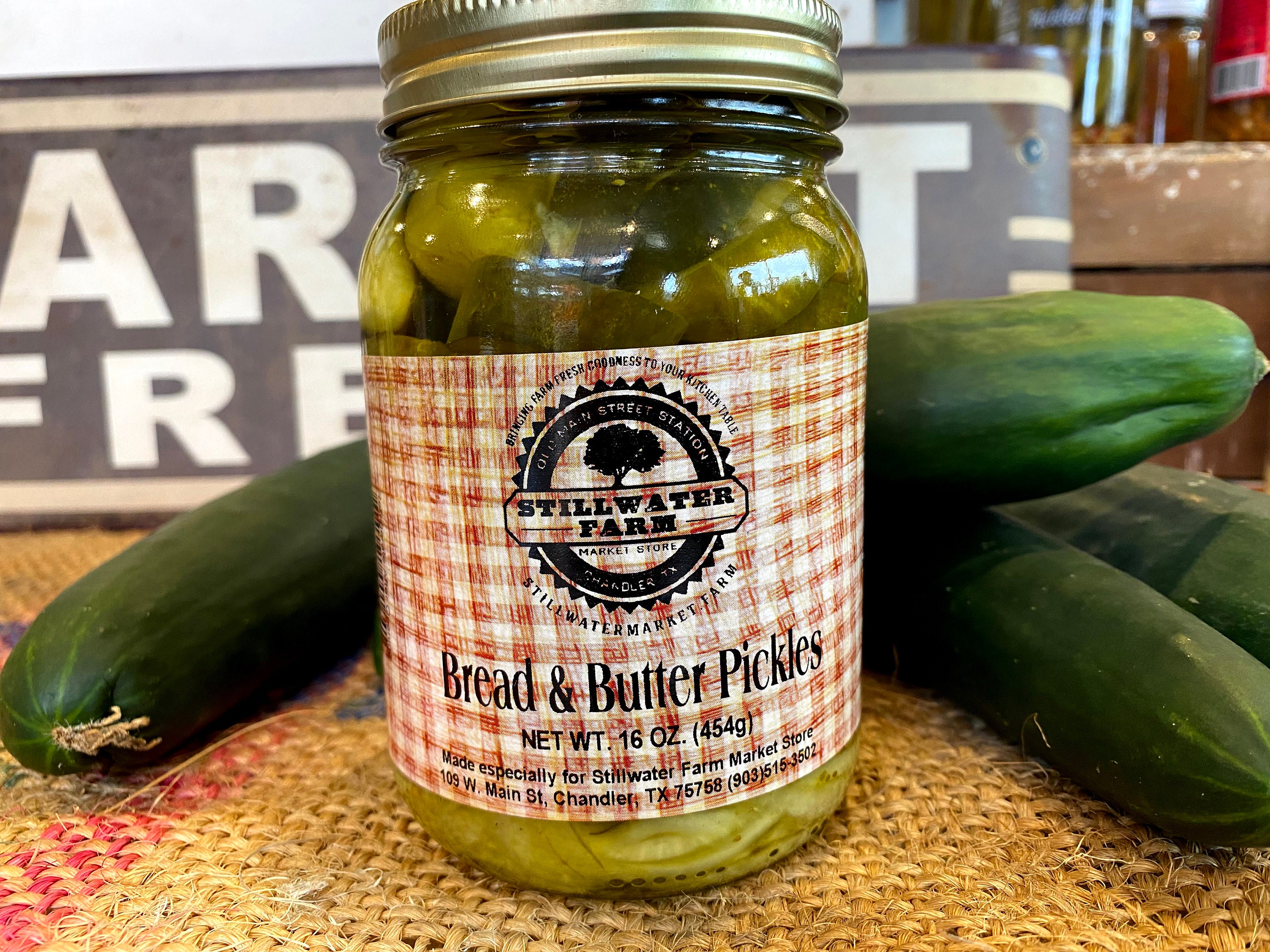 Sweet and Sour Pickles, Gourmet Food Gifts, Sweet Pickles, Bread and Butter  Pickles, Pickle Lover Gift, Foodie Gift, Handmade, Farm to Table 
