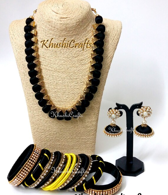 handmade thread jewellery