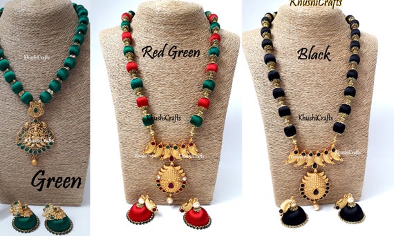handmade thread jewellery