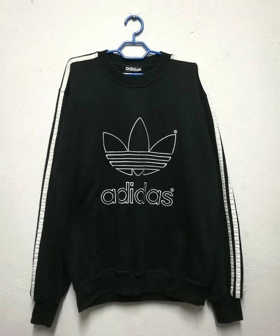 adidas 3 stripe sweater