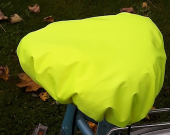 Showerproof Bike Saddle Cover, handmade to ensure you don't get a soggy bottom on rainy days.