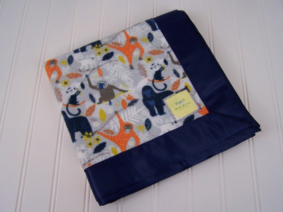 Boys 100/% Cotton Flannel Receiving//Toddler Blankets