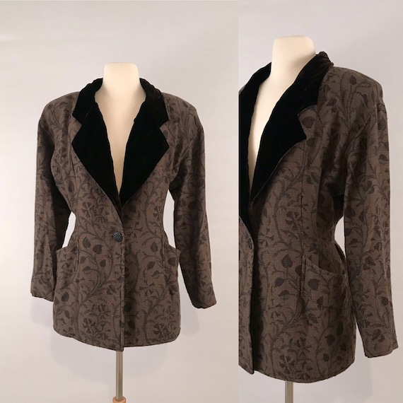 80s vintage Emanuel Ungaro Victorian jacket