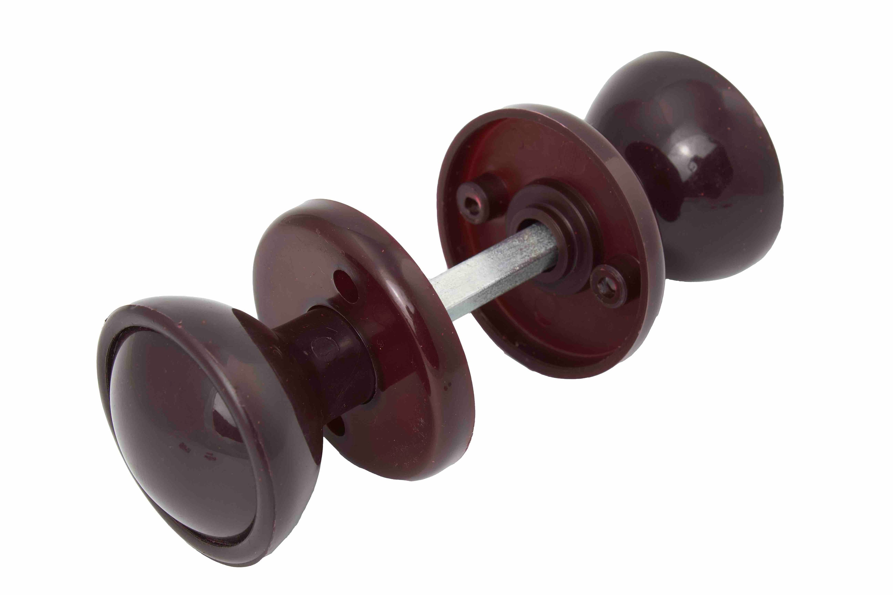 Pack of 10 Brown Plastic Door Knob Set Knobset Mortice or Rim Etsy