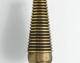 Aged Brass Beehive Reeded Vintage Period Bathroom Light Switch Toilet Pull Cord Solid Brass Home Gifts