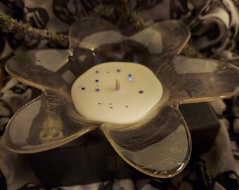 Faerie flower candle